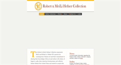 Desktop Screenshot of hefnercollection.com