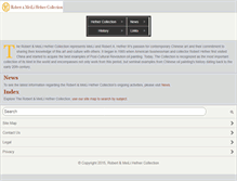 Tablet Screenshot of hefnercollection.com